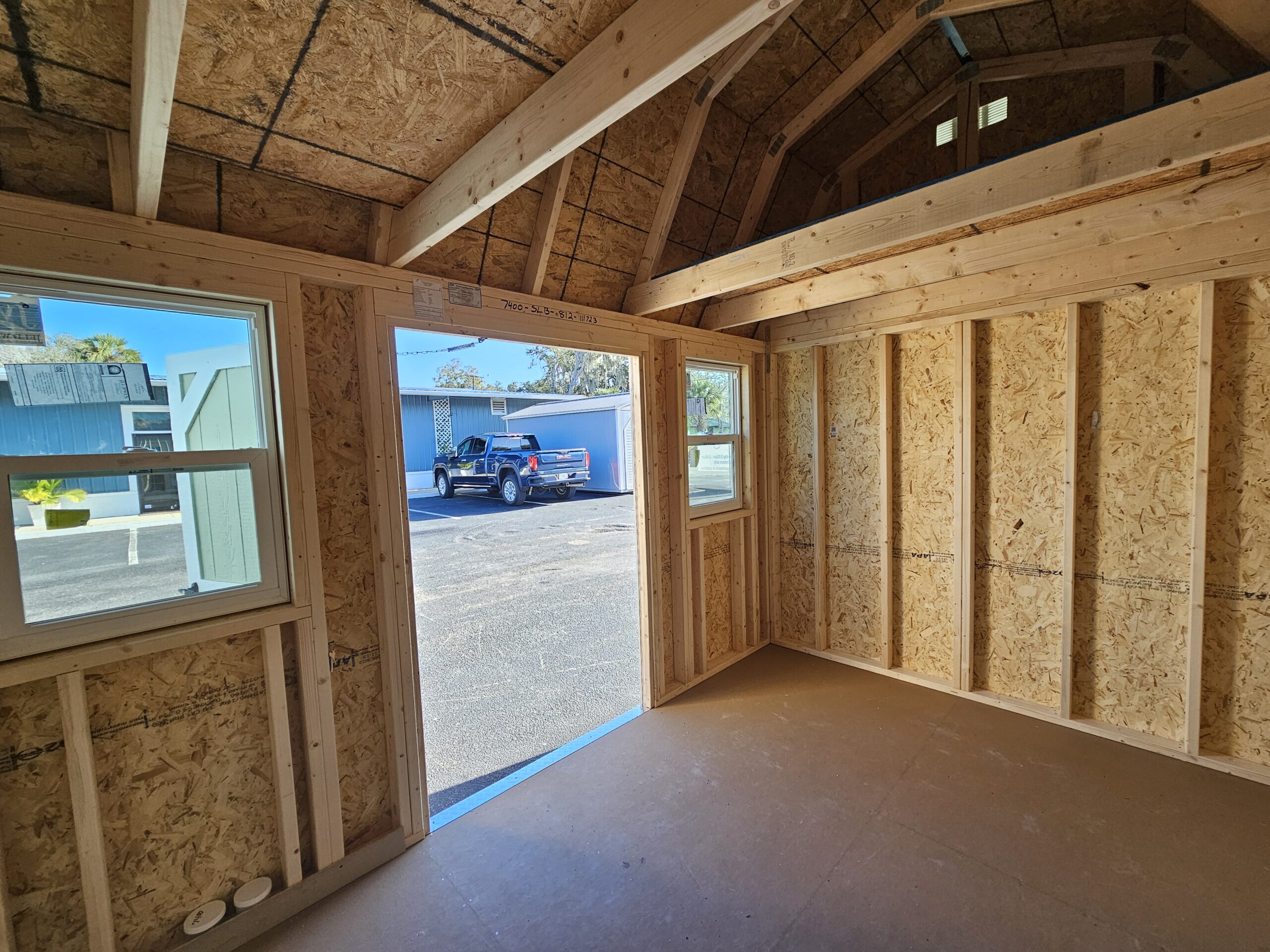 Side Lofted Barn 8x12 - Image 4