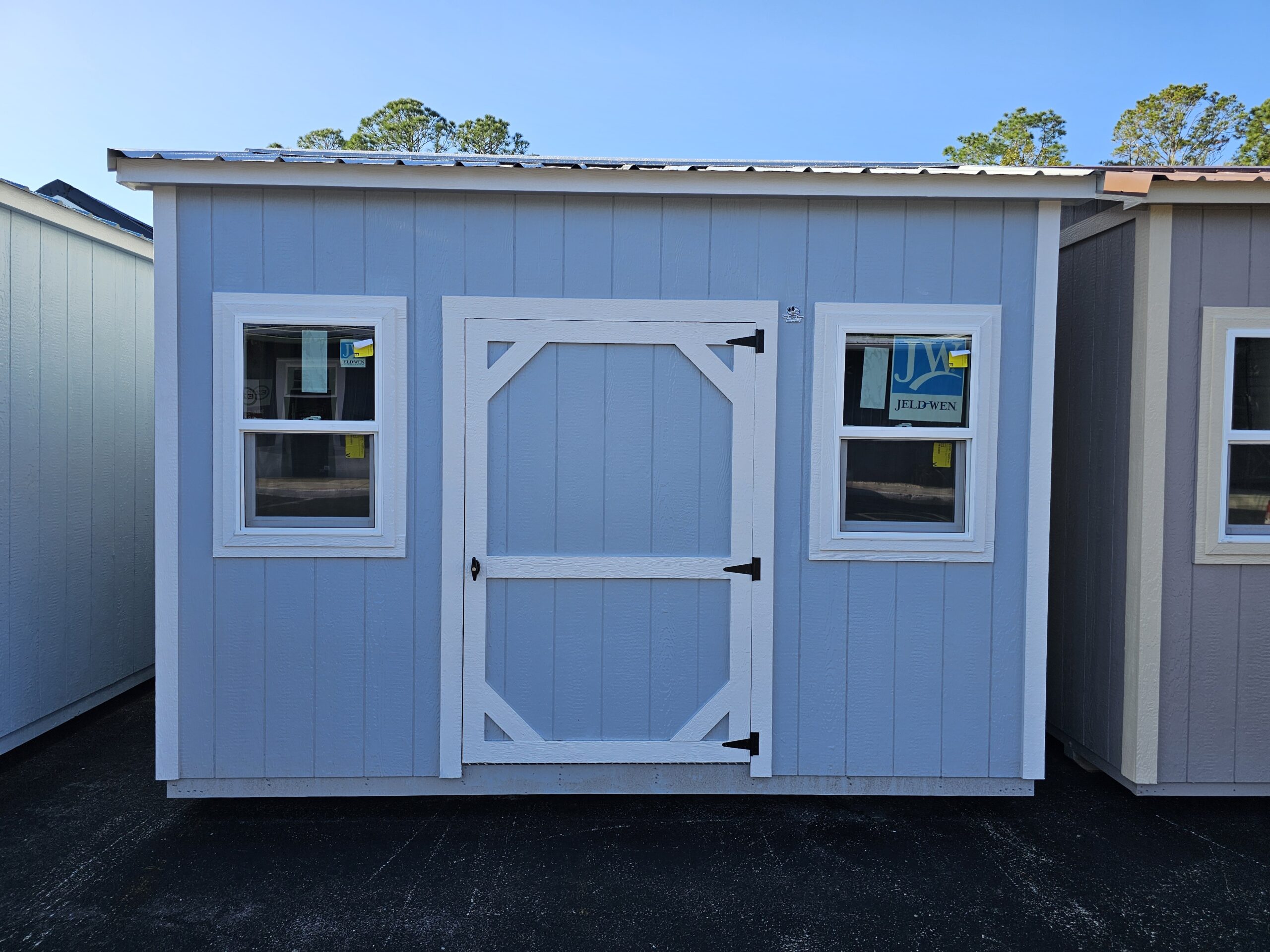 Side Garden Shed 8x12