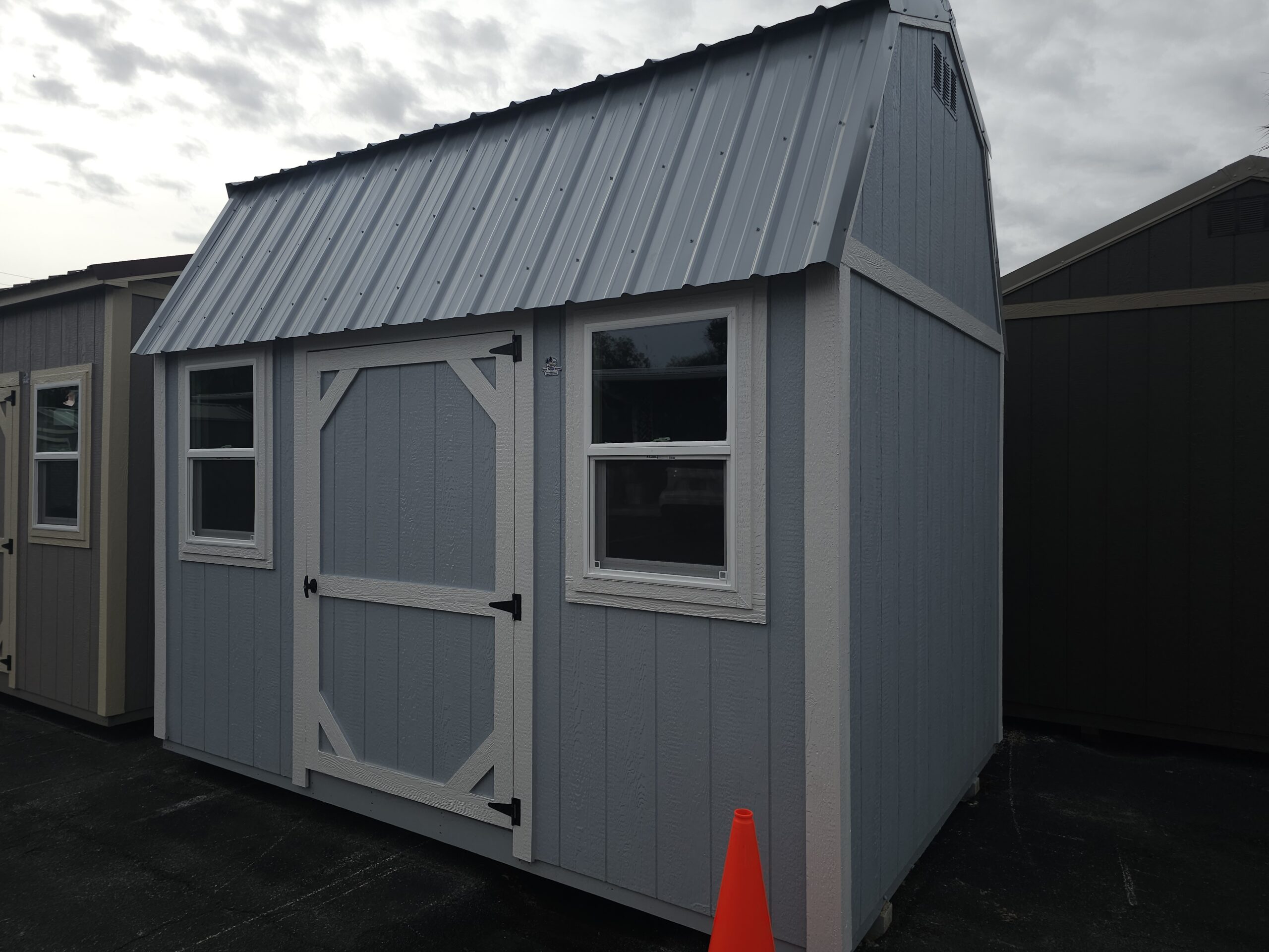Side Lofted Barn 8x12 - Image 2