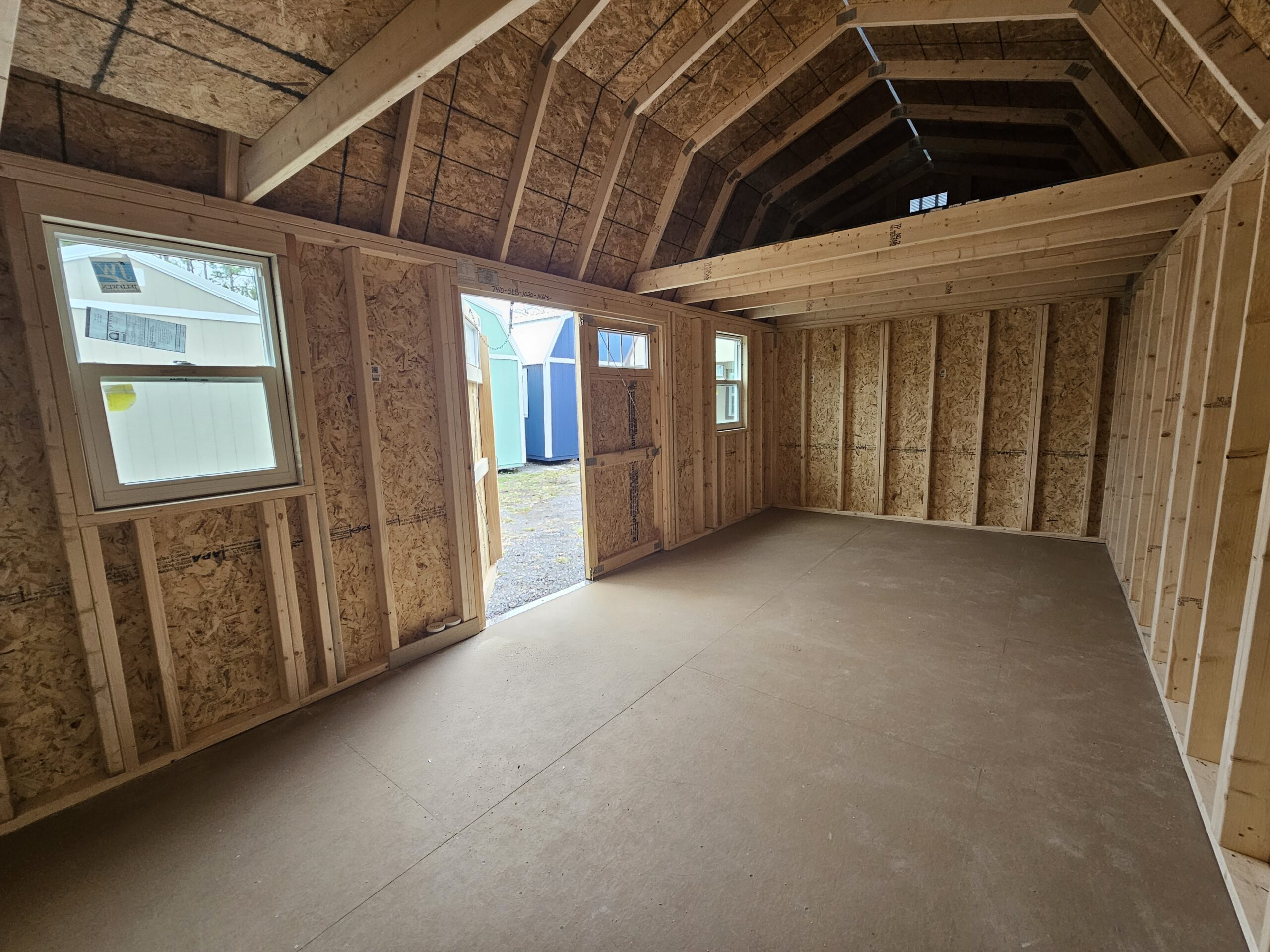 Side Lofted Barn 10x20 - Image 3