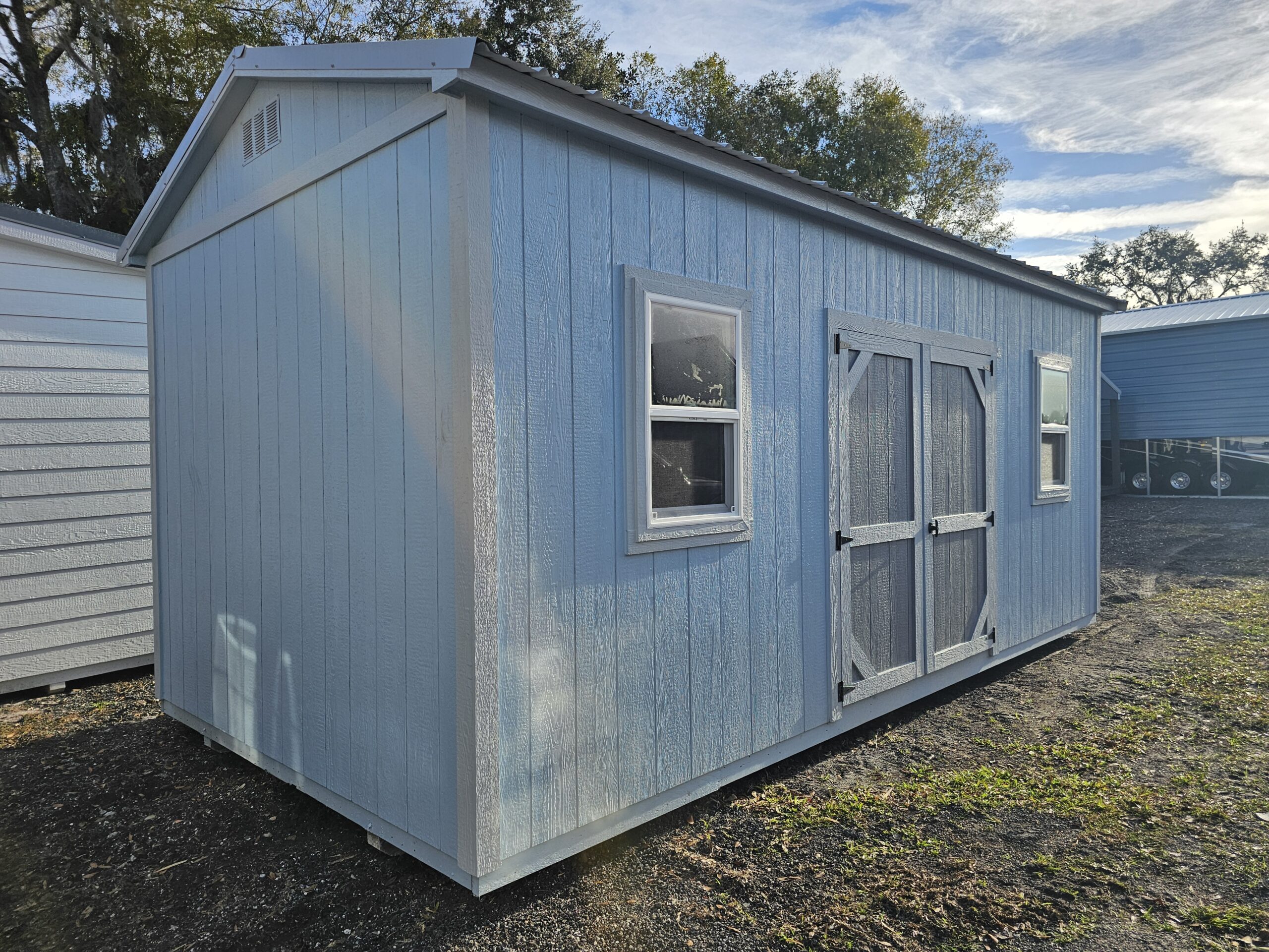 Side Garden Shed 10x20 - Image 2