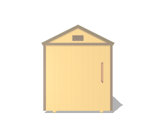 Side Garden Shed 8x12 - Image 7