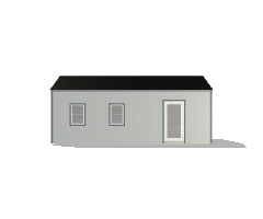 Side Garden Shed 10x24 - Image 3