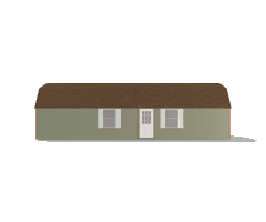 Side Lofted Barn 14x40 - Image 3