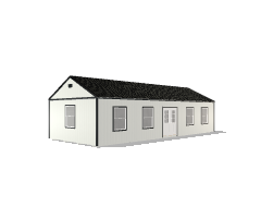 Side Garden Shed 16x40