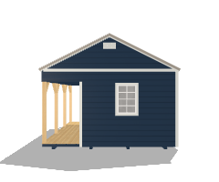 Side Porch Cabin 14x16 - Image 5