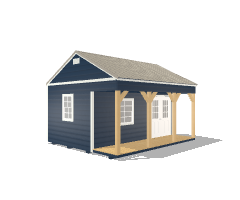Side Porch Cabin 14x16