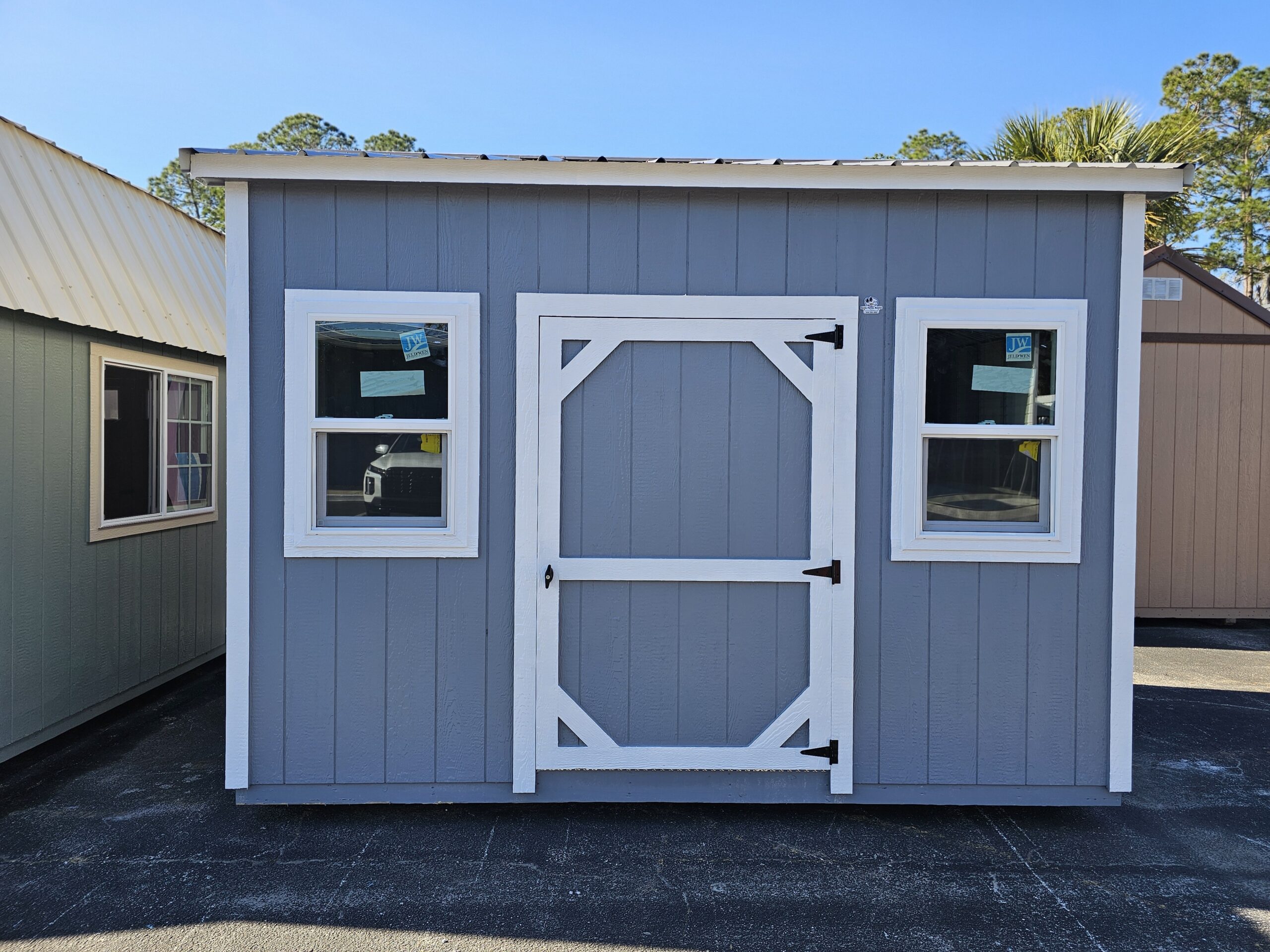Side Garden Shed 8x12