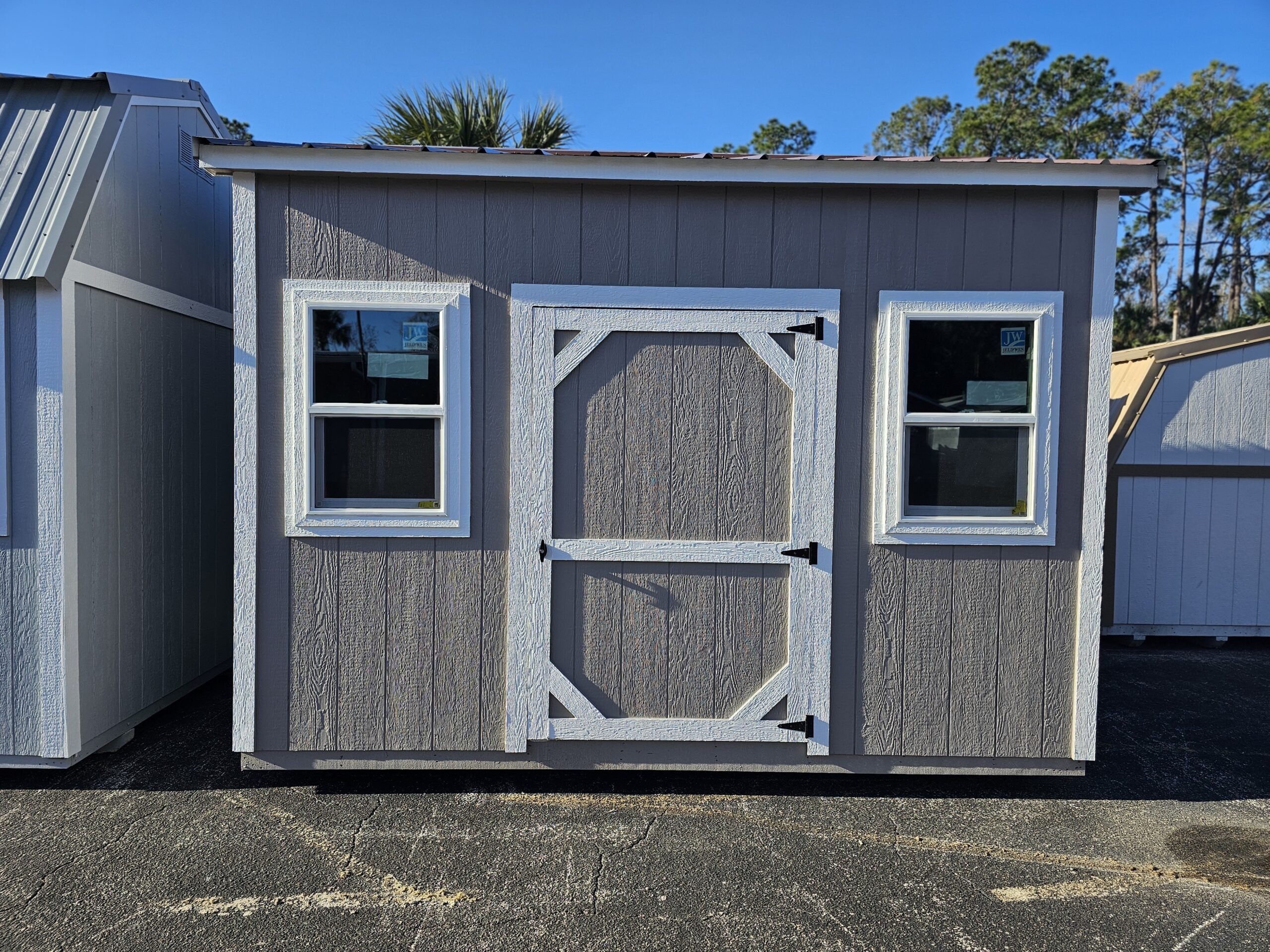 Side Garden Shed 8x12