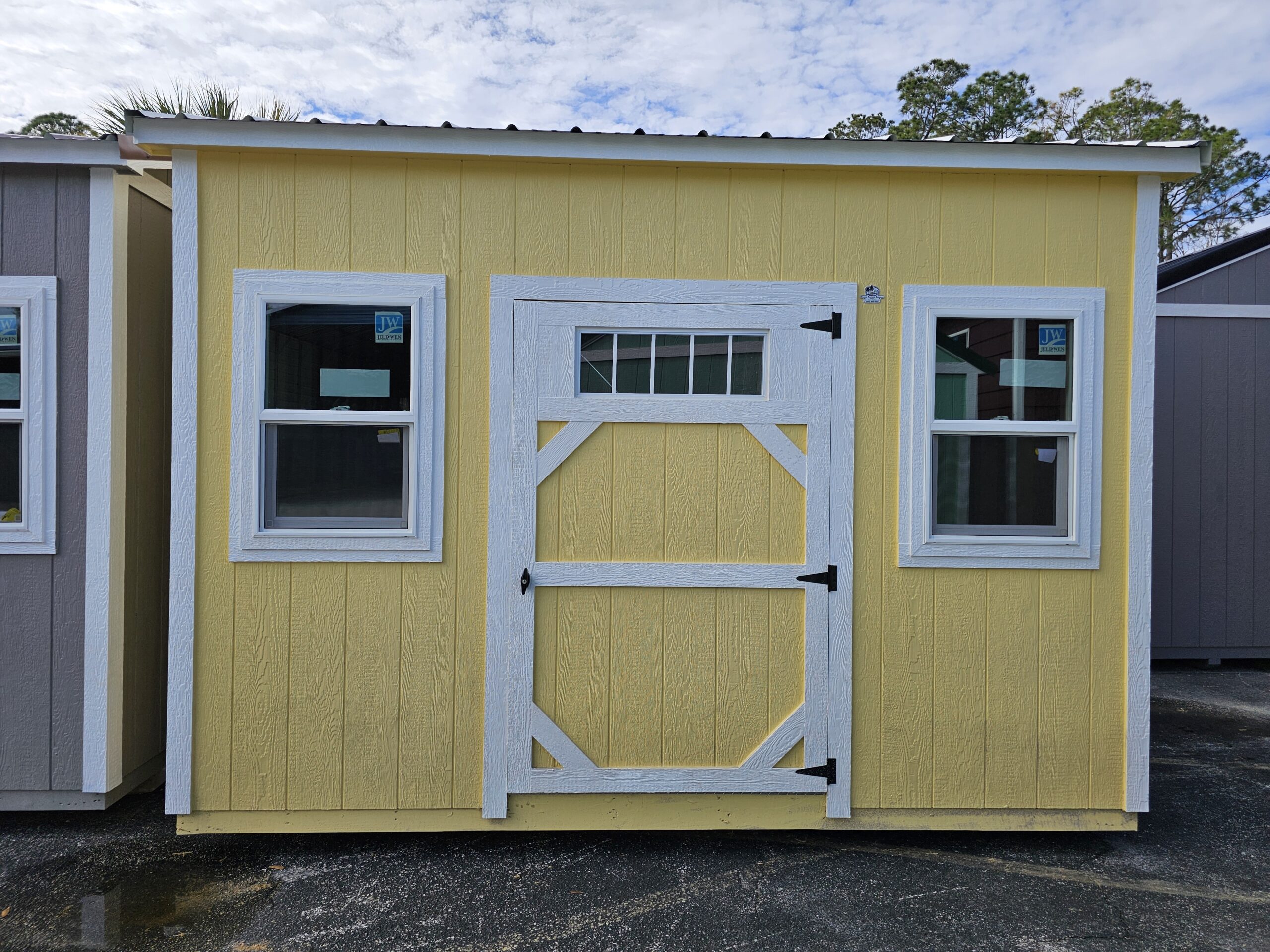 Side Garden Shed 8x12