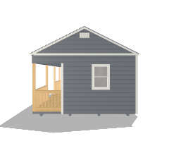 Side Porch Cabin 14x24 - Image 5