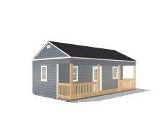 Side Porch Cabin 14x24
