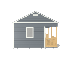 Side Porch Cabin 14x24 - Image 6