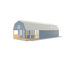 Deluxe Lofted Barn Cabin 16x40