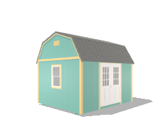 Side Lofted Barn 10x12