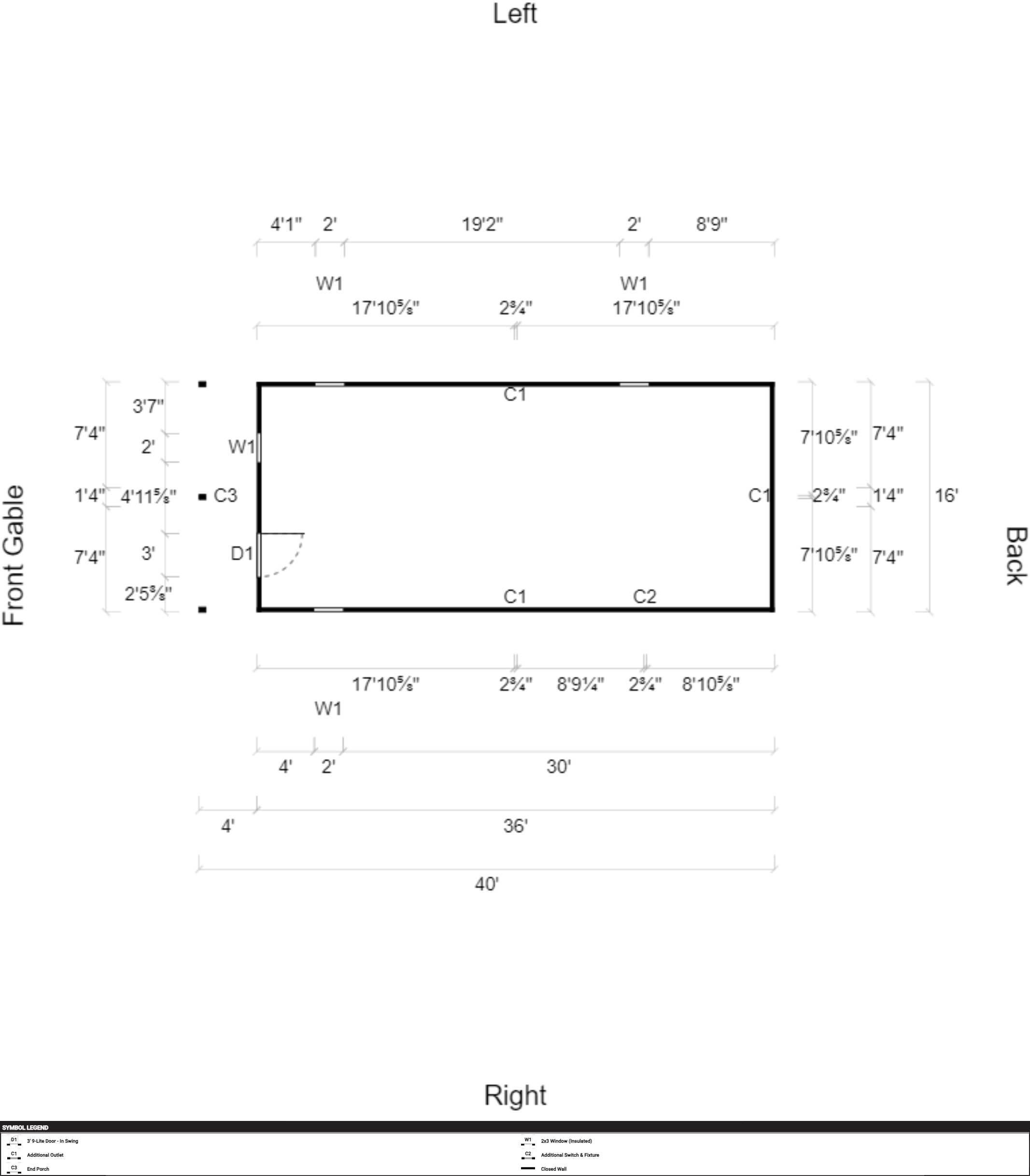 Standard Cabin 16x40 - Image 2