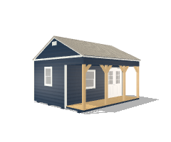 Side Porch Cabin 14x16