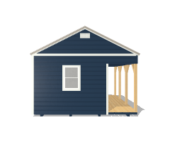 Side Porch Cabin 14x16 - Image 6