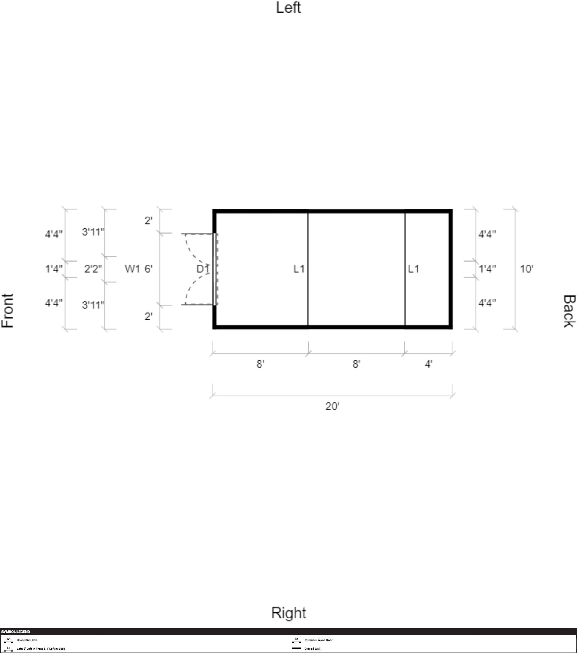 Lofted Barn 10x20 - Image 2