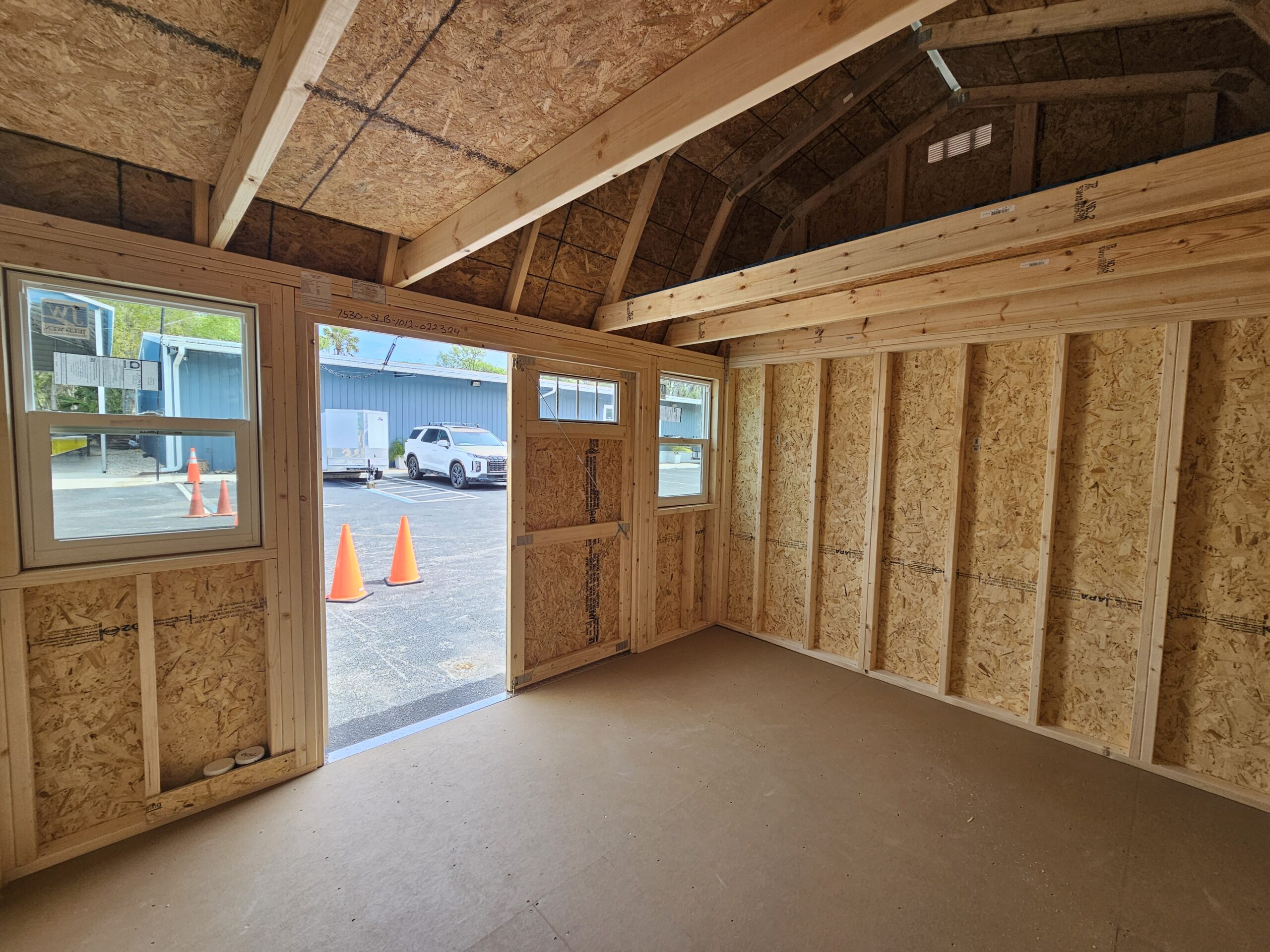 Side Lofted Barn 10x16 - Image 5