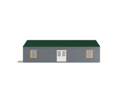 Side Porch Cabin 16x40 - Image 4