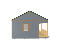 Side Porch Cabin 16x40 - Image 6