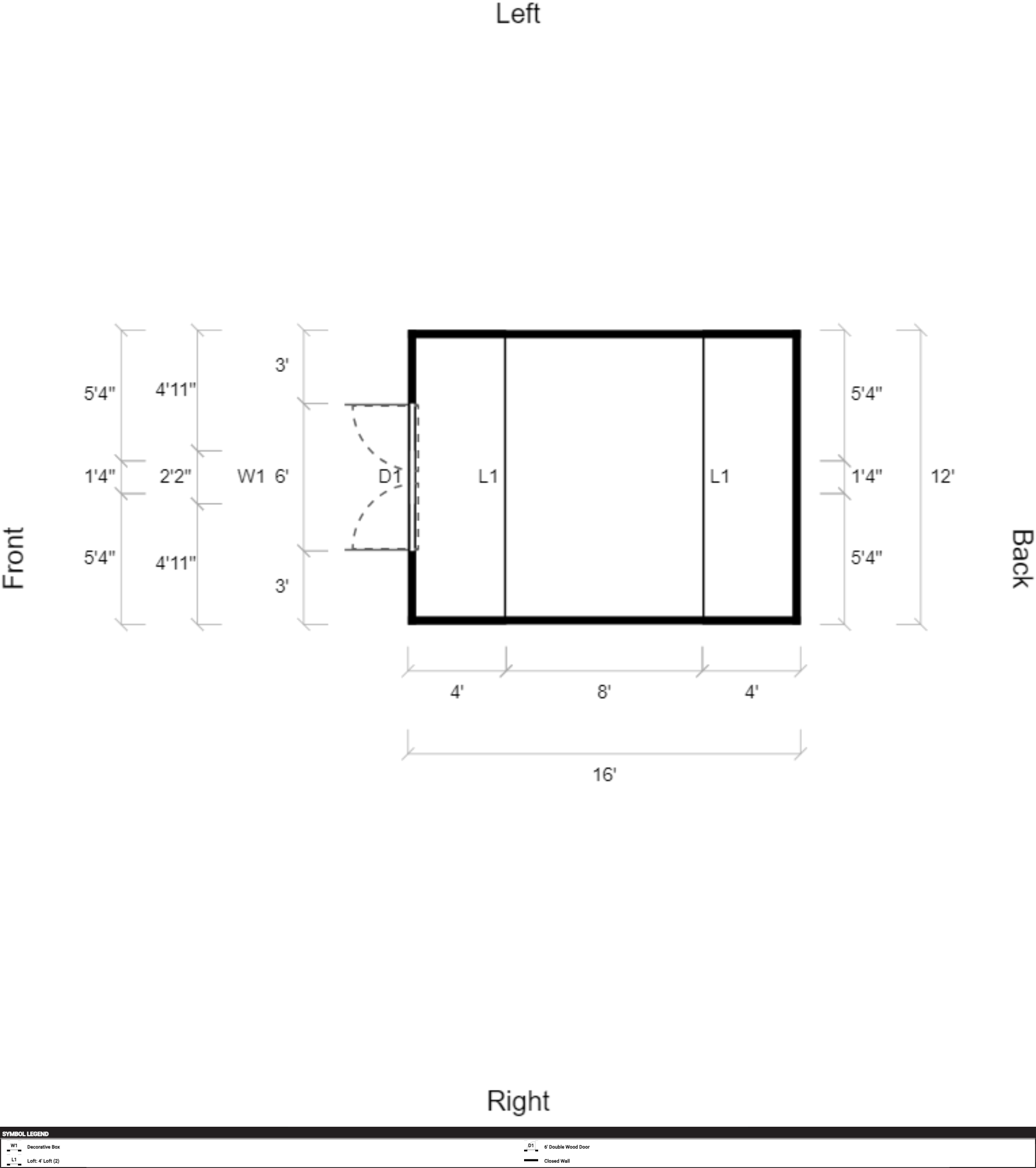 Lofted Barn 12x16 - Image 2
