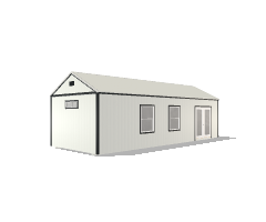 Side Garden Shed 12x32