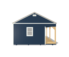 Side Porch Cabin 16x28 - Image 6