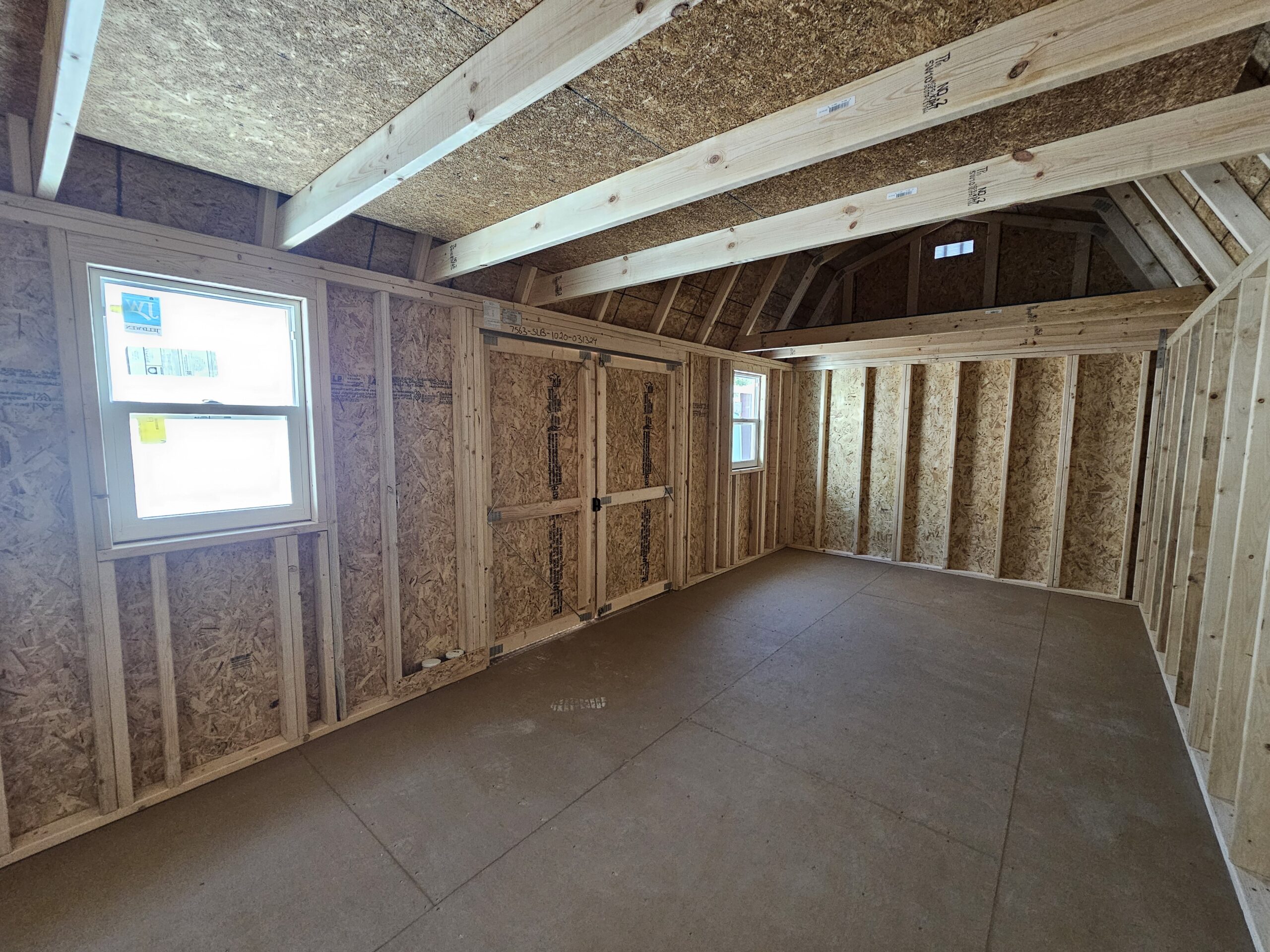 Side Lofted Barn 10x20 - Image 2