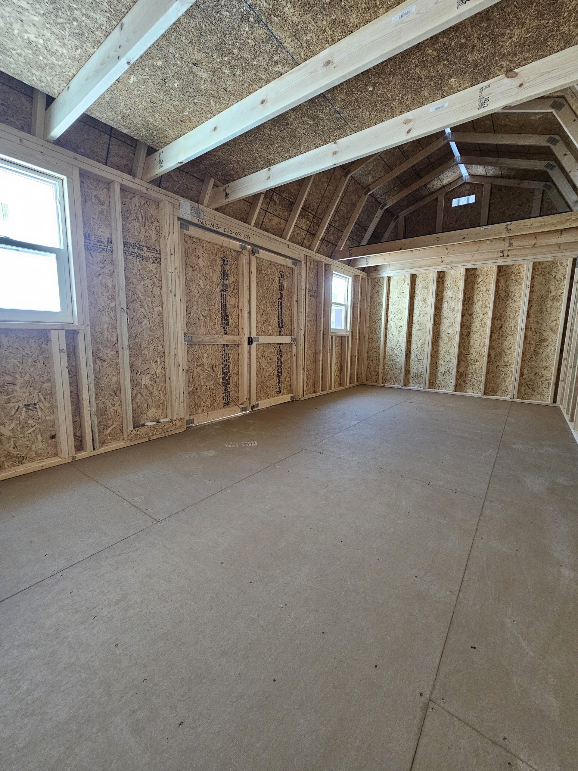 Side Lofted Barn 10x20 - Image 3