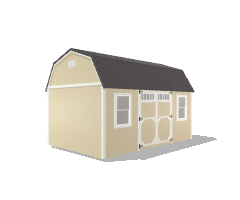 Side Lofted Barn 10x16