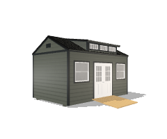 Side Garden Shed 10x16