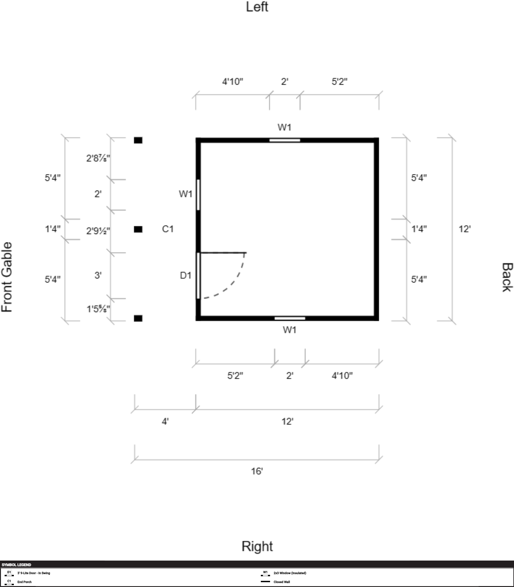 Standard Cabin 12x16 - Image 5