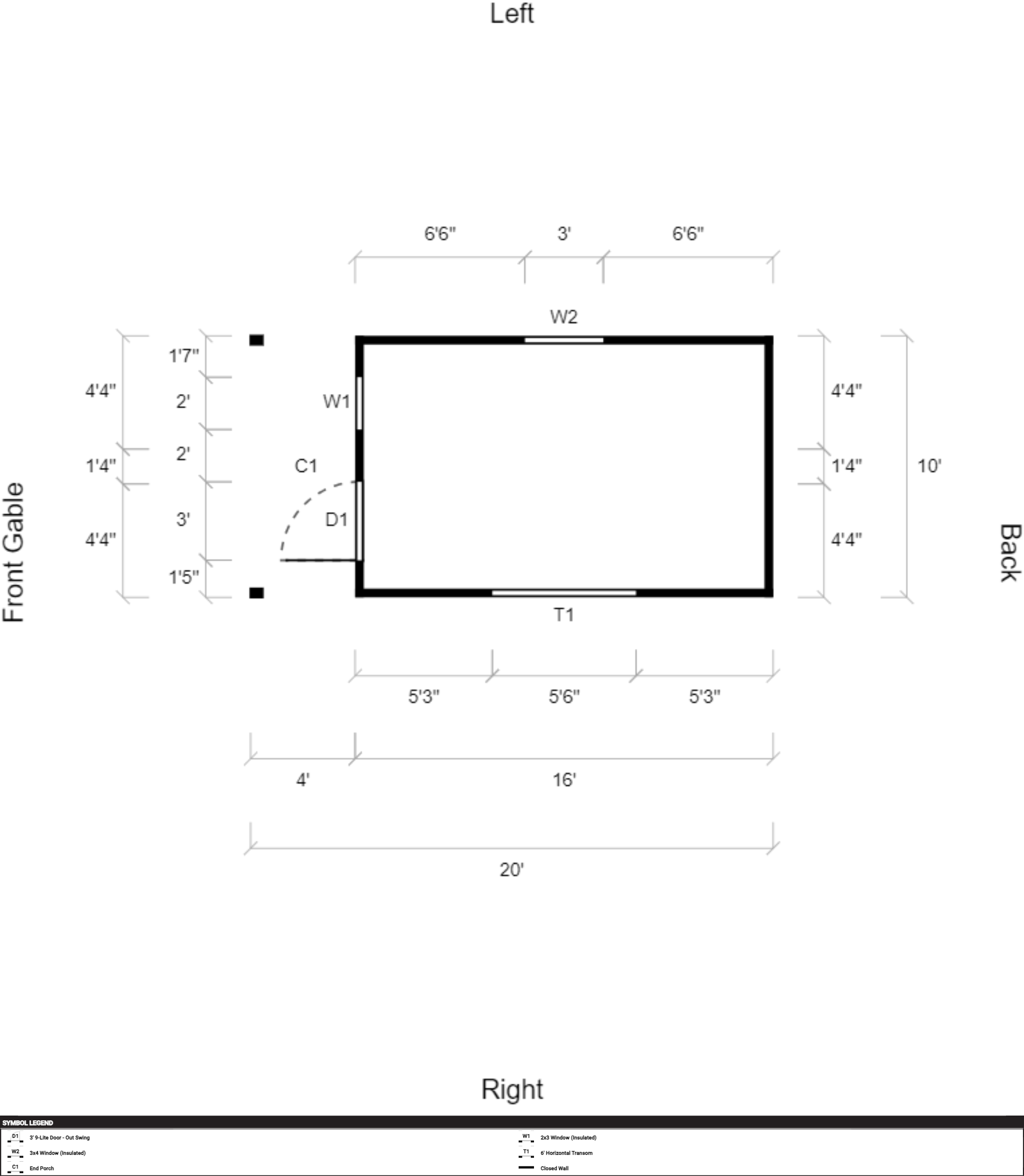 Standard Cabin 10x20 - Image 2