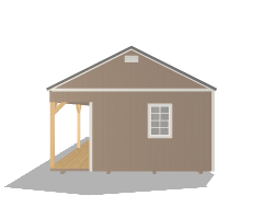 Side Porch Cabin 16x40 - Image 5