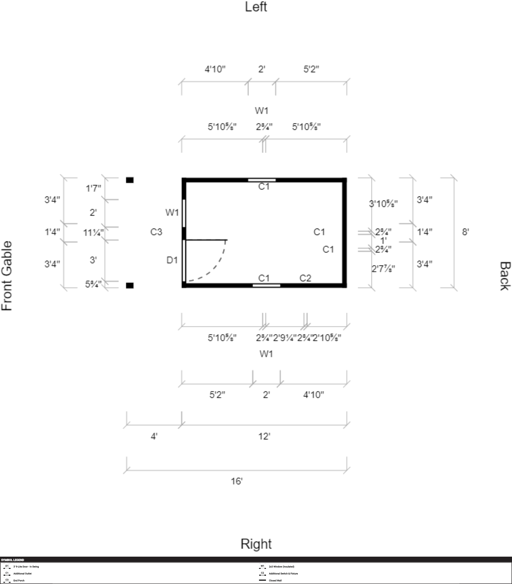 Standard Cabin 8x16 - Image 2