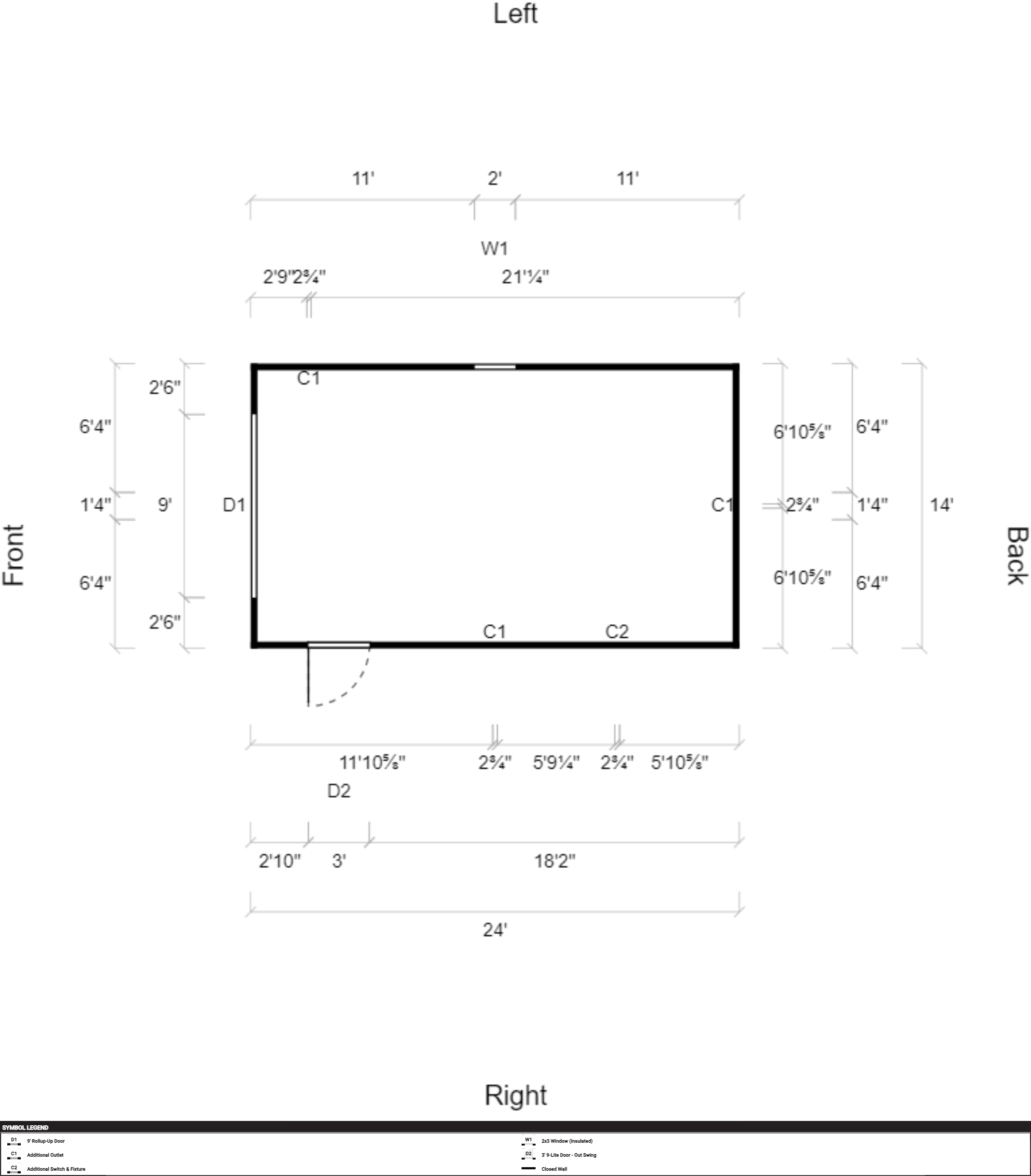 Garden Shed 14x24 - Image 2