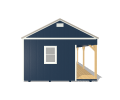 Side Porch Cabin 14x36 - Image 6