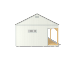 Side Porch Cabin 16x40 - Image 6
