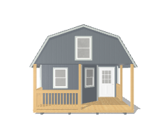 Deluxe Lofted Barn Cabin 14x32 - Image 6