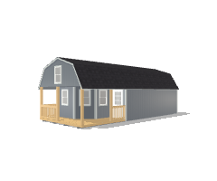 Deluxe Lofted Barn Cabin 14x32