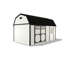 Side Lofted Barn 10x16