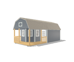 Deluxe Lofted Barn Cabin 12x24