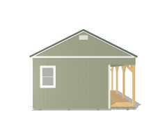 Side Porch Cabin 16x20 - Image 6