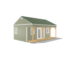 Side Porch Cabin 16x20