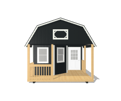 Deluxe Lofted Barn Cabin 12x24 - Image 6