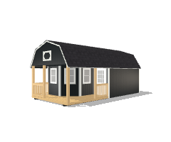 Deluxe Lofted Barn Cabin 12x24