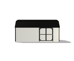 Side Lofted Barn 10x20 - Image 3