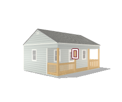 Side Porch Cabin 16x20